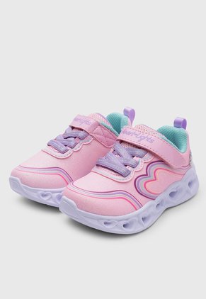 Tenis Lifestyle SKECHERS Retro Hearts Rosa