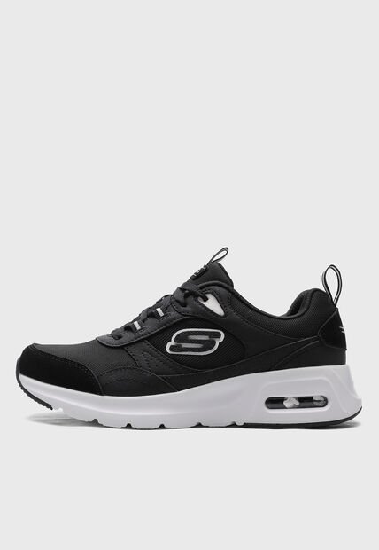 Tenis Lifestyle Negro-Blanco Skechers Skech-air Court