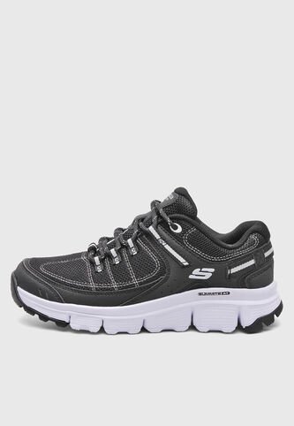 Tenis Outdoor Negro-Blanco Skechers Summits At - Artists Bluff Skechers
