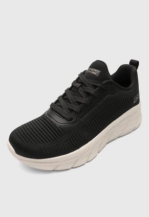 Tenis SKECHERS Bobs Sport B Flex Hi - Flying HI Negro