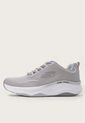 Tenis Training Gris-Plateado Skechers Relaxed Fit: D'Lux Fitness - Pure Glam de Skechers