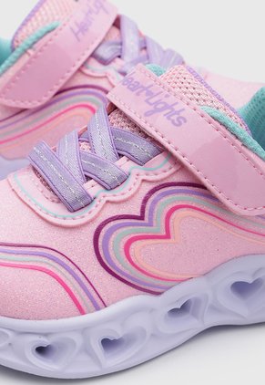 Tenis Lifestyle SKECHERS Retro Hearts Rosa