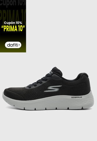 Tenis Lifestyle SKECHERS GO WALK Flex - Remark Negro Skechers