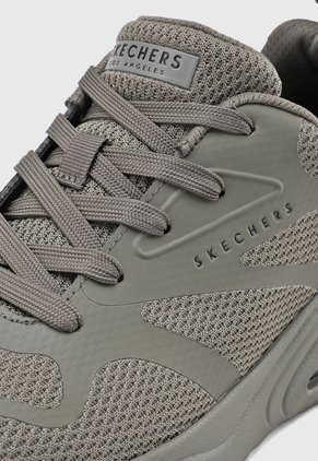 Tenis SKECHERS Tres-Air Uno Verde