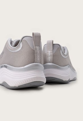 Tenis Training Gris-Plateado Skechers Relaxed Fit: D'Lux Fitness - Pure Glam