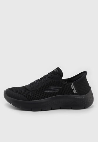 Tenis Training Negro Skechers Slip-ins: GO WALK Flex Skechers