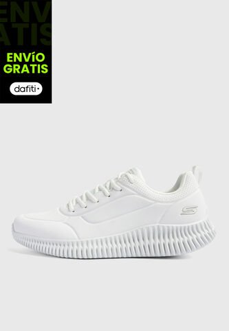 Tenis SKECHERS Bobs Geo Lite Lace Up Blanco Skechers