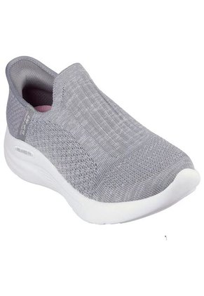 Tenis Skechers Mujer Relaxed FI - Gris