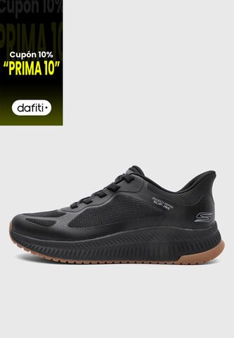Tenis Lifestyle SKECHERS BobsSport Squad Chaos 4 Negro Skechers