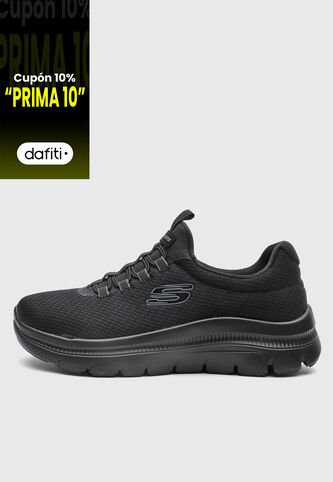 Tenis Training SKECHERS Summits Plus Negro Skechers
