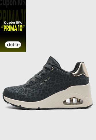 Tenis Lifestyle  SKECHERS Uno Wedge Negro Skechers
