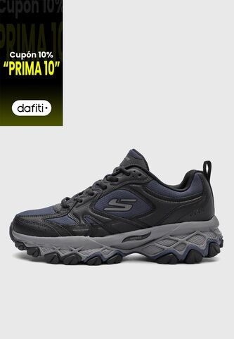 Tenis Outdoor SKECHERS Arch Fit Akhidime Negro Skechers