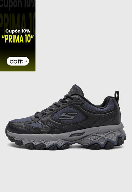 Tenis Outdoor SKECHERS Arch Fit Akhidime Negro