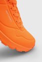 Tenis Lifestyle Naranja-Plateado Skechers Street Uno - Night Shades de Skechers