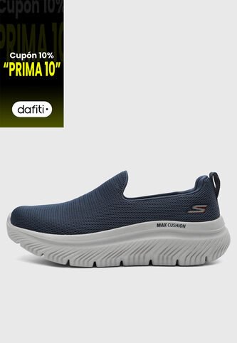 Tenis Walking SKECHERS Go Walk Max Cushioning Hyper Burst Azul Skechers