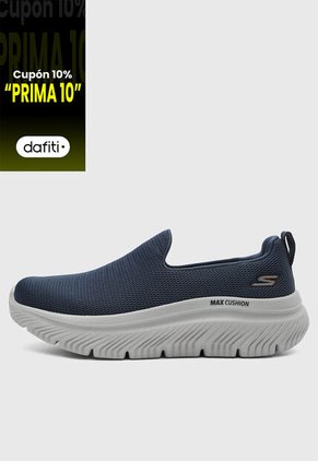 Tenis Walking SKECHERS Go Walk Max Cushioning Hyper Burst Azul