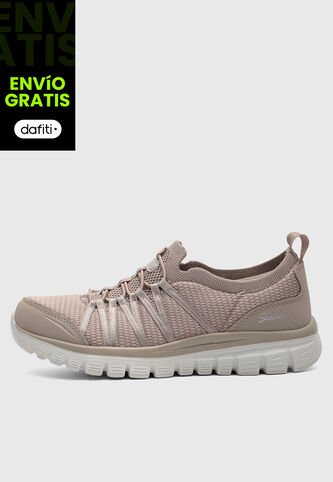 Tenis SKECHERS Graceful - Soft Soul Rosa Nude Skechers