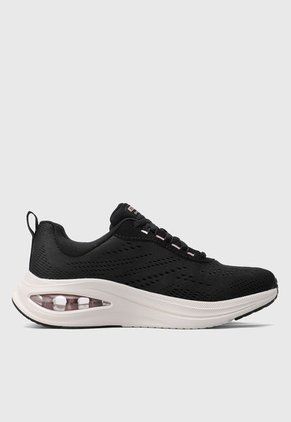 Tenis Running Negro-Marfil-Oro Rosa SKECHERS Skech-Air Meta - Neutral Air