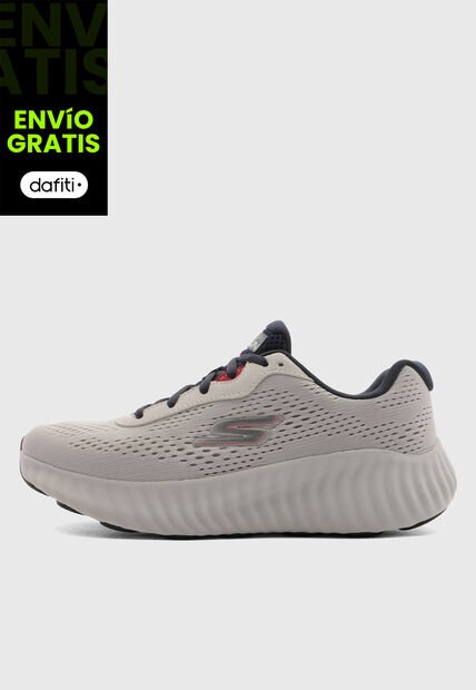 Tenis SKECHERS Engineered Mesh Lace Up Gris