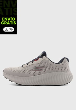 Tenis SKECHERS Engineered Mesh Lace Up Gris