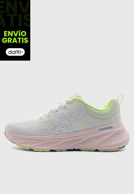 Tenis SKECHERS Engineered Mesh Gris Claro