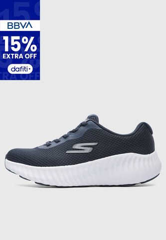Tenis SKECHERS Go Run Now - Calumet Azul Skechers
