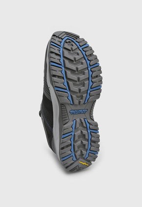 Tenis de Senderismo Negro-Gris-Azul Skechers Relaxed Fit-Arch Fit Dawson - Mahone