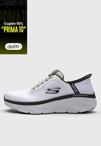 Tenis SKECHERS D'Lux Walker 2.0 - Rezinate Blanco Skechers