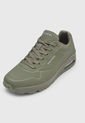 Tenis Lifestyle Verde Oliva Skechers Uno - Stand On Air de Skechers