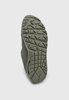 Tenis Lifestyle Verde Oliva Skechers Uno - Stand On Air