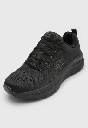 Tenis Training Negro Skechers Relaxed Fit-D'Lux Walker - Meerno