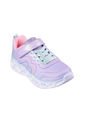 Tenis Niña Skechers Hearts Lights - Lila de Skechers