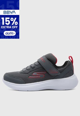Tenis SKECHERS Boys Selectors Gris Oscuro Skechers
