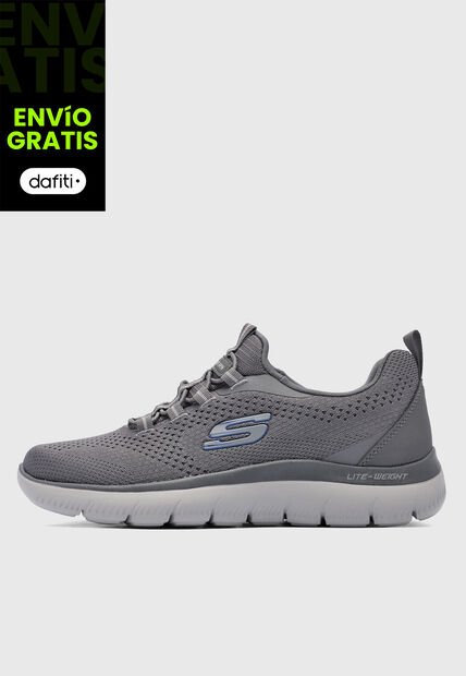 Tenis SKECHERS Summits - Tallo Gris