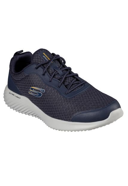 Tenis Skechers Bounder Color Azul Marino Para Hombre Ultima Talla Compra Ahora Dafiti Colombia