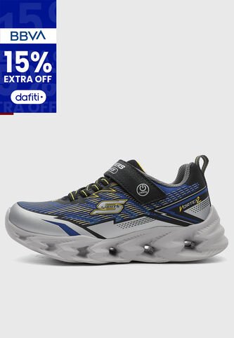 Tenis SKECHERS S-Lights Vortex 2.0 Azul Skechers