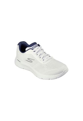Tenis Skechers Hombre Gowalk Flex Remark Goga Mat Blanco