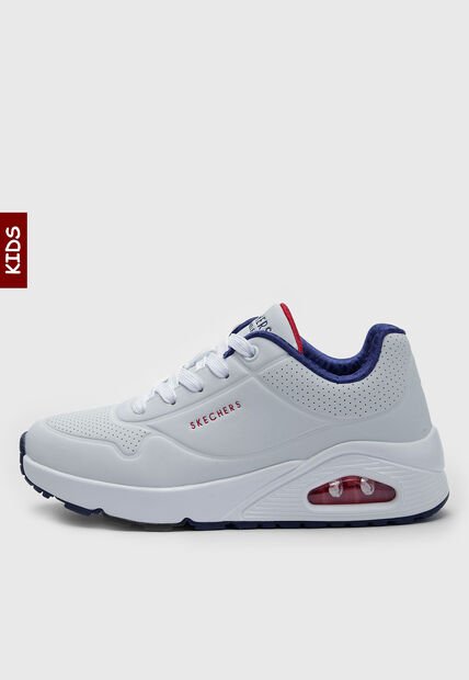 Tenis Skechers Street Uno - Stand on Air Blanco