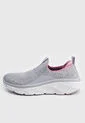 Tenis Skechers Relaxed Fit: D'Lux Walker 2.0 Gris de Skechers