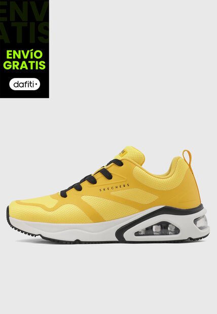 Tenis SKECHERS Tres Air Amarillo