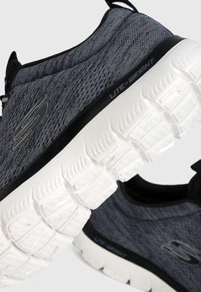 Tenis Training Gris-Negro Skechers Summits - Louvin