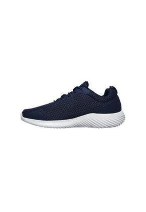 Tenis Skechers Hombre Bounder Azul - Blanco