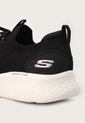 Tenis Training Negro-Blanco-Rosa Skechers Skech-Lite Pro de Skechers