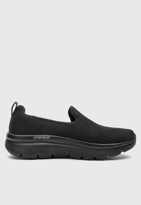 Tenis Walking SKECHERS Go Walk Max Cushioning Hyper Burst - Jenna Negro