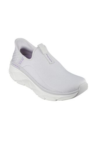 Tenis Skechers Mujer Dlux Walker 2.0 Happy Step - Gris - Bla Skechers