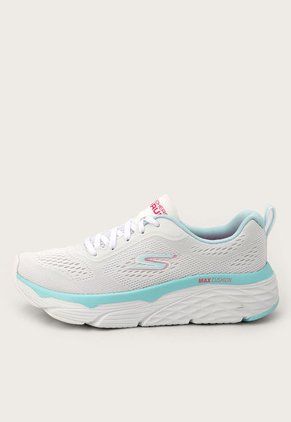 Tenis Running Blanco-Aguamarina-Fucsia Skechers Max Cushioning Elite - Ziva