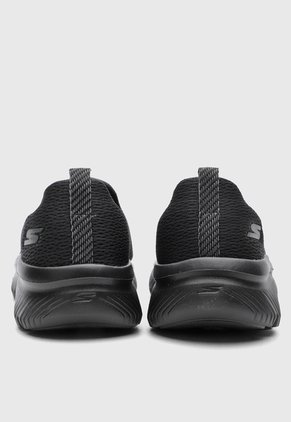 Tenis Walking SKECHERS Go Walk Max Cushioning Hyper Burst - Jenna Negro