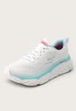 Tenis Running Blanco-Aguamarina-Fucsia Skechers Max Cushioning Elite - Ziva de Skechers