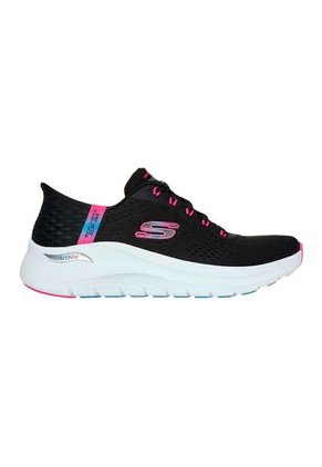 Tenis Skechers Mujer Arch Fit 2.0-Easychic - Negro - Fucsia