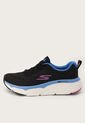 Tenis Running Negro-Celeste-Fucsia Skechers Max Cushioning Elite de Skechers
